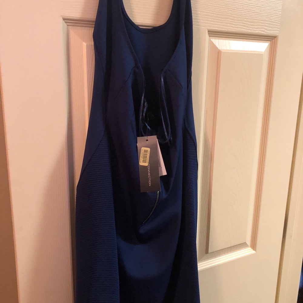 Blue Halter Dress
